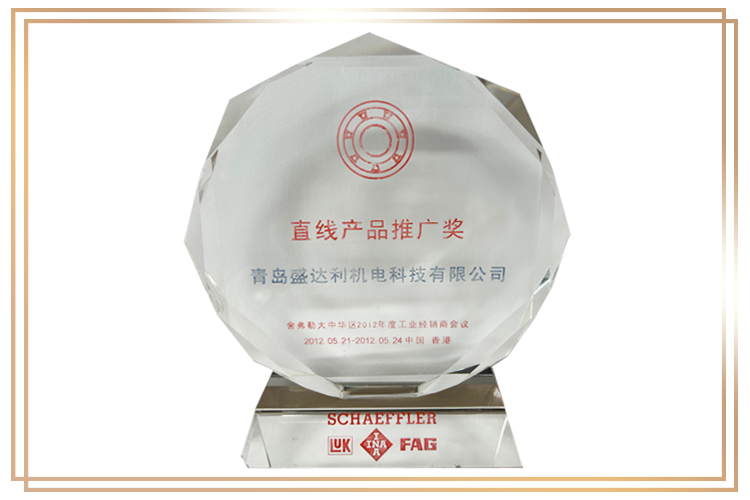舍弗勒直線產(chǎn)品推廣獎(jiǎng)